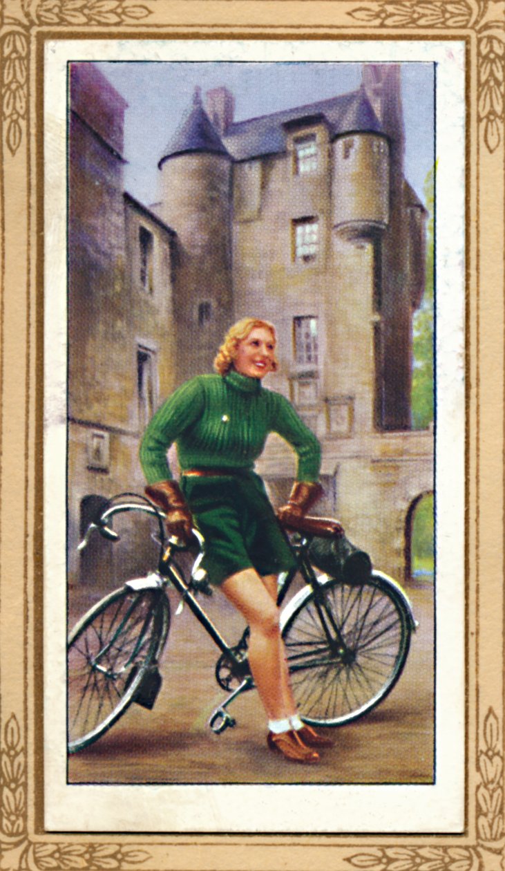 Lady Cyclist, 1939, 1939 tekijältä Unbekannt