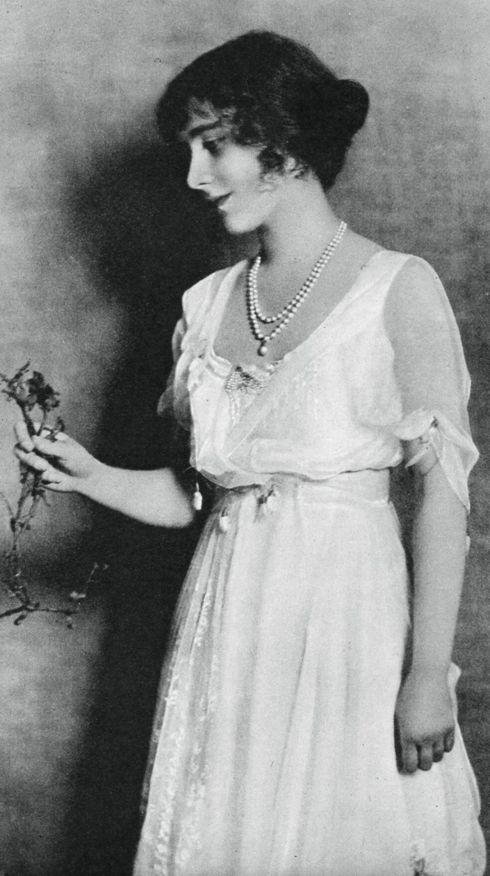 Lady Elizabeth Bowes-Lyon punaisella neilikalla, 1923, 1937 tekijältä Unbekannt