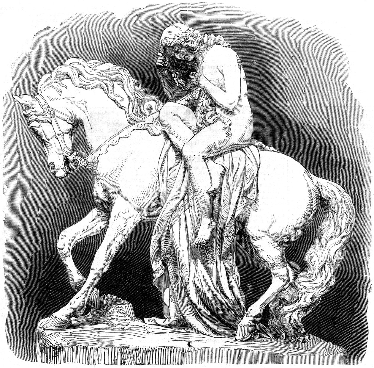 Lady Godiva, 1861 tekijältä Unbekannt