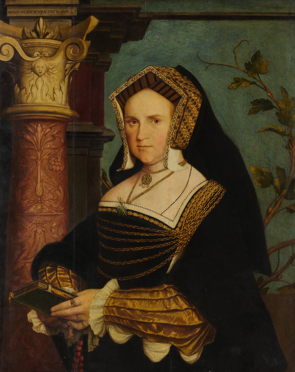 Lady Guildford Mary Wotton, syntynyt 1500. tekijältä Unbekannt