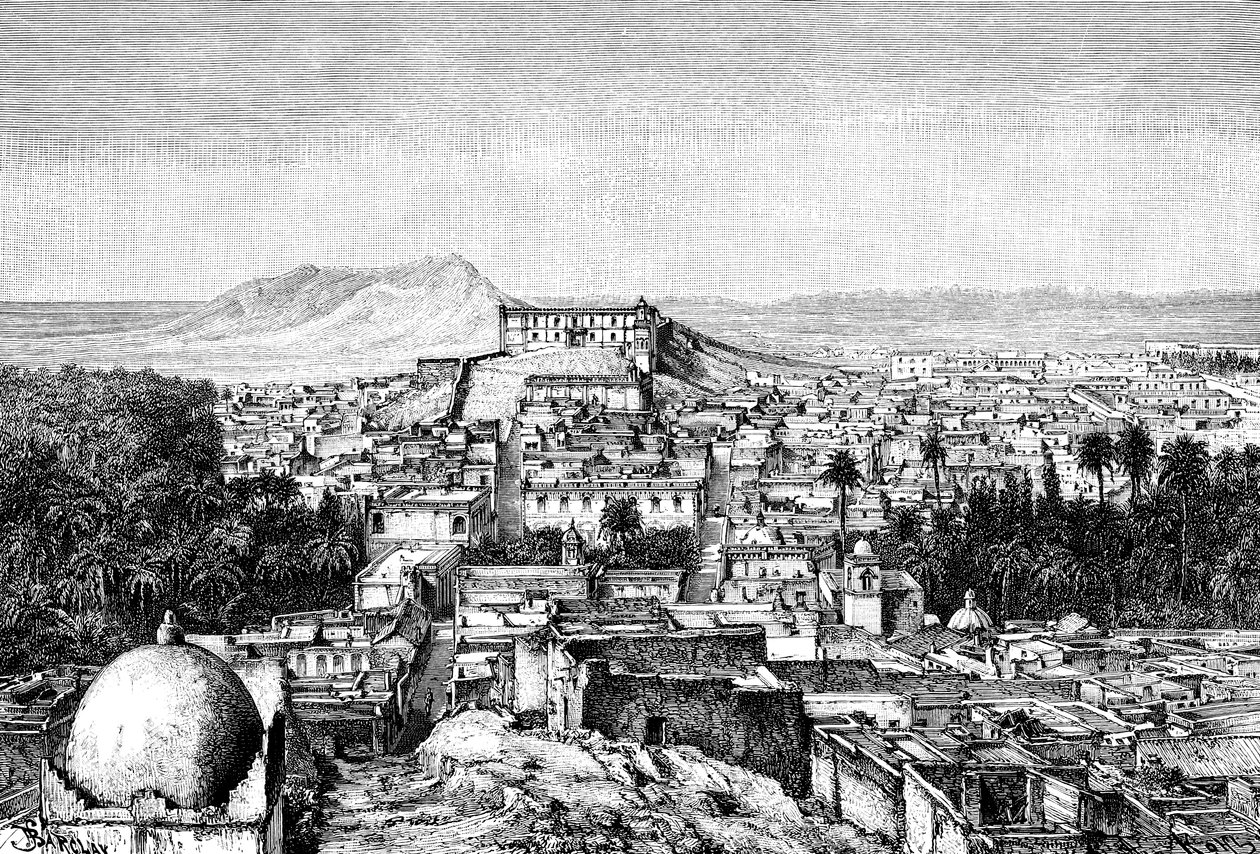 Laghouat, Algeria, 1895 tekijältä Unbekannt