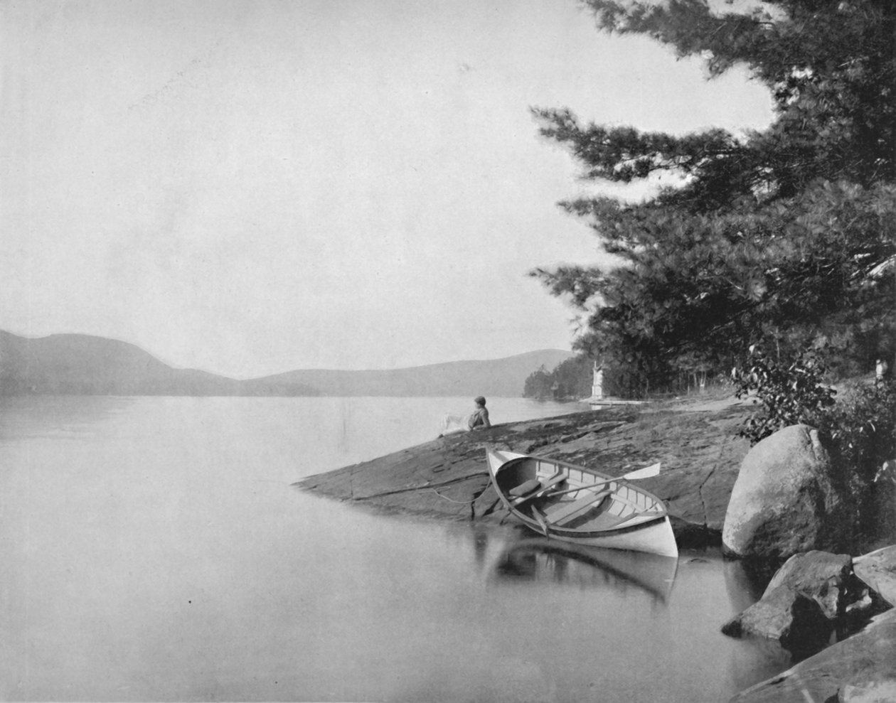 Lake George, 1800-luku tekijältä Unbekannt