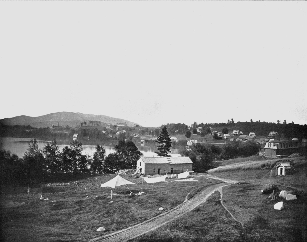 Lake Placid, Adirondacks, New Yorkin osavaltio, Yhdysvallat, 1900. tekijältä Unbekannt