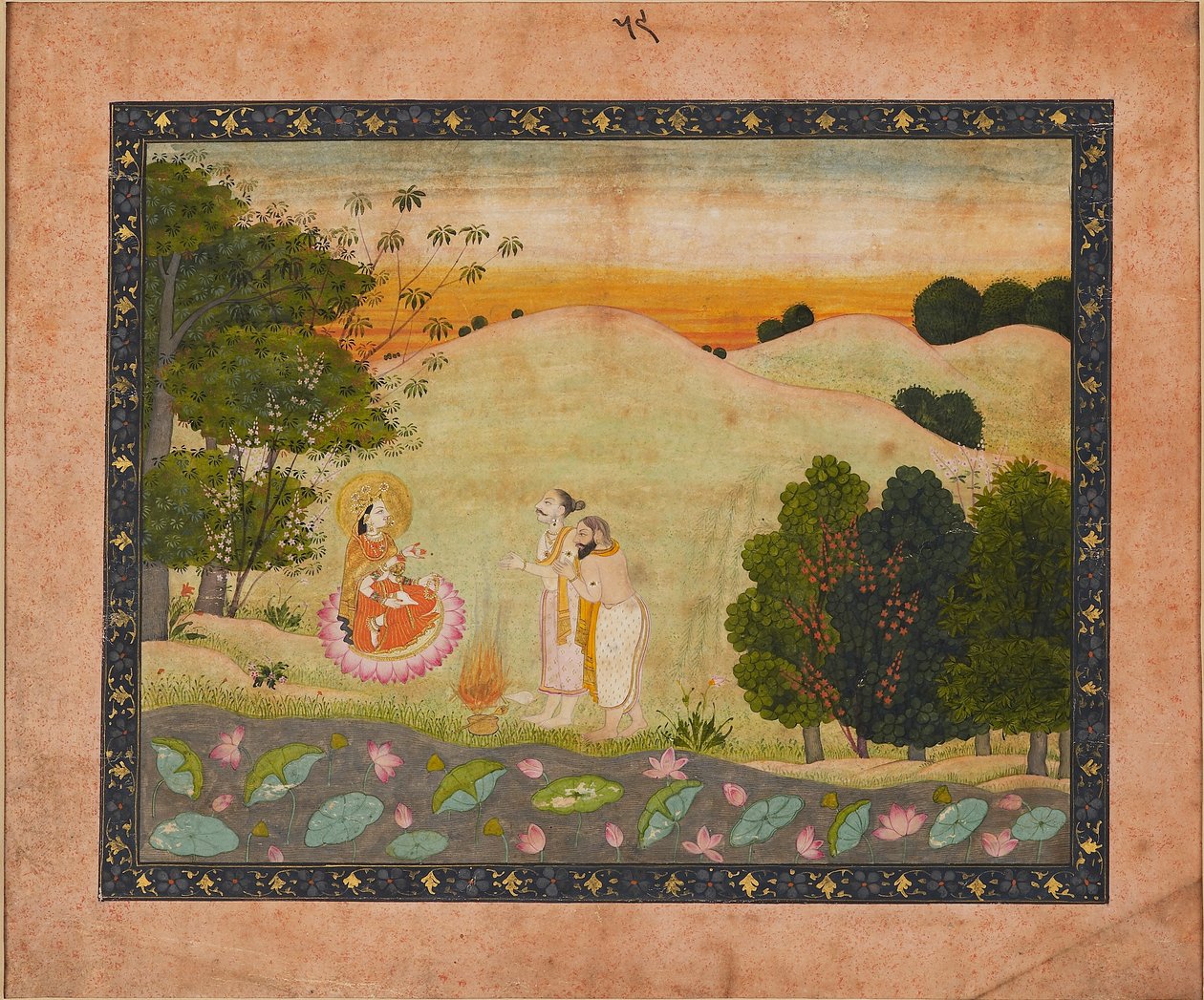 Lakshmi, 1800-luvun loppu - 1900-luvun alku tekijältä Unbekannt