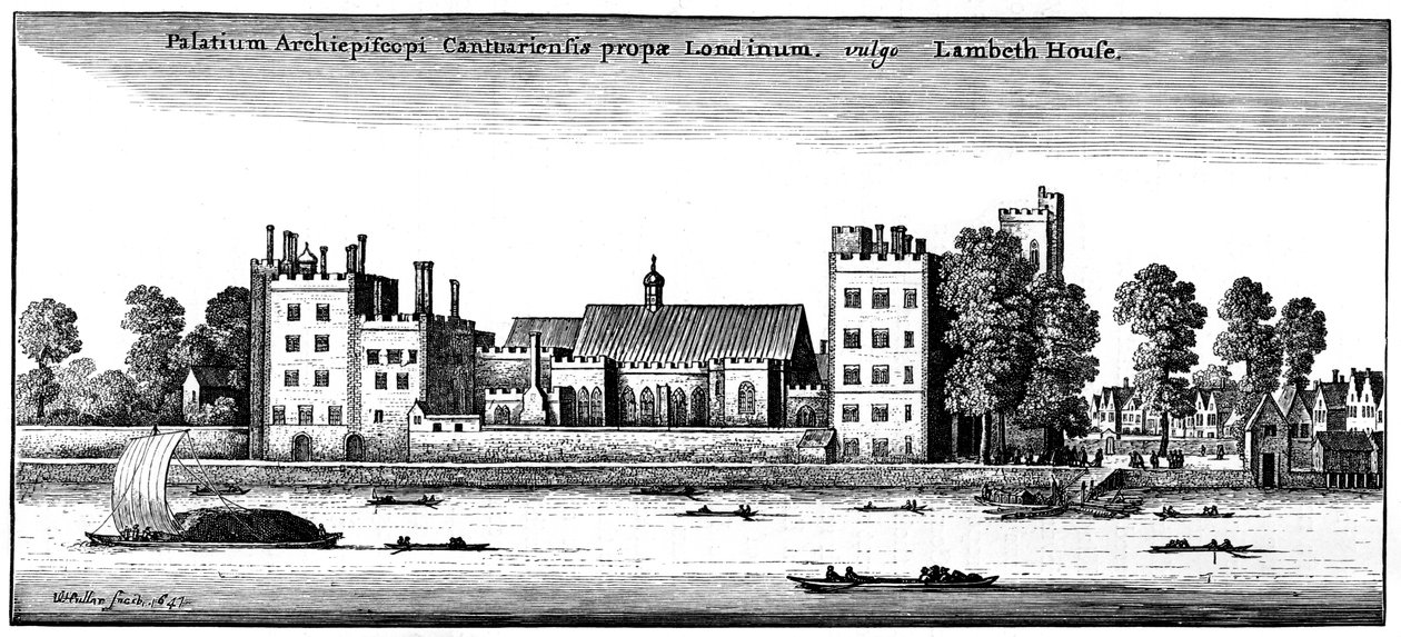 Lambeth Palace, Lontoo, 1647 1893 tekijältä Unbekannt