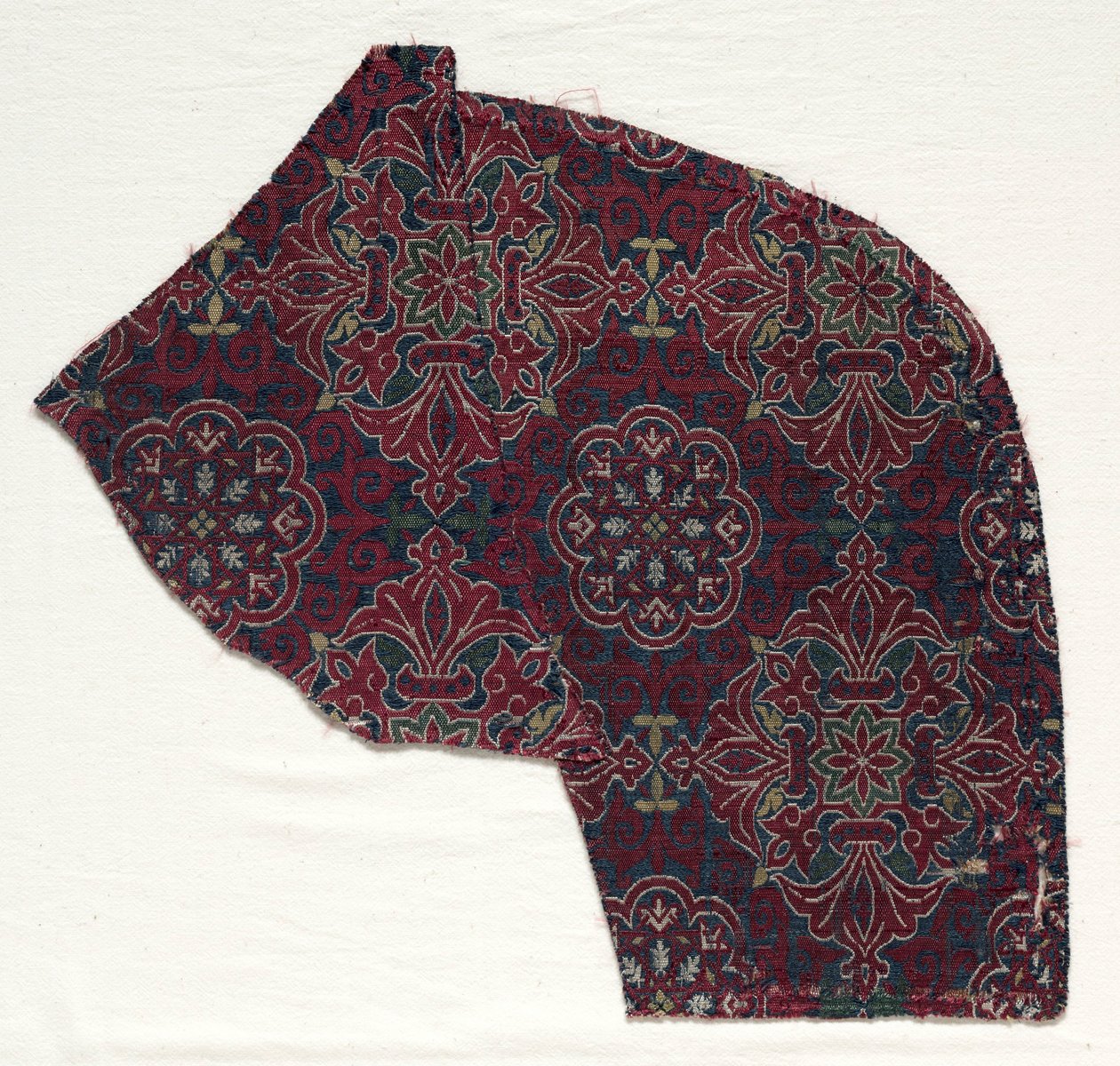 Lampasfragmentti lehtimedaljoneilla, 1300-1499. tekijältä Unbekannt