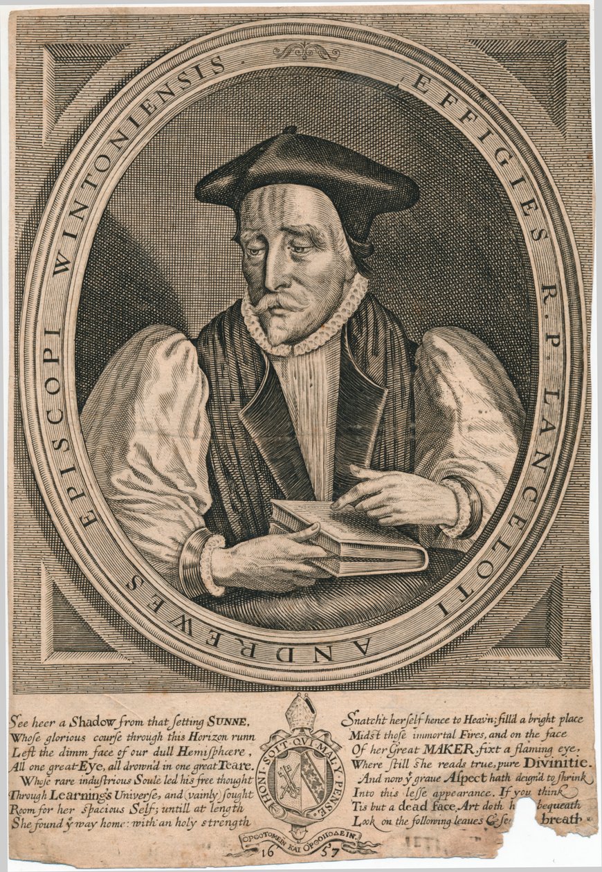 Lancelot Andrewes, 1657. tekijältä Unbekannt