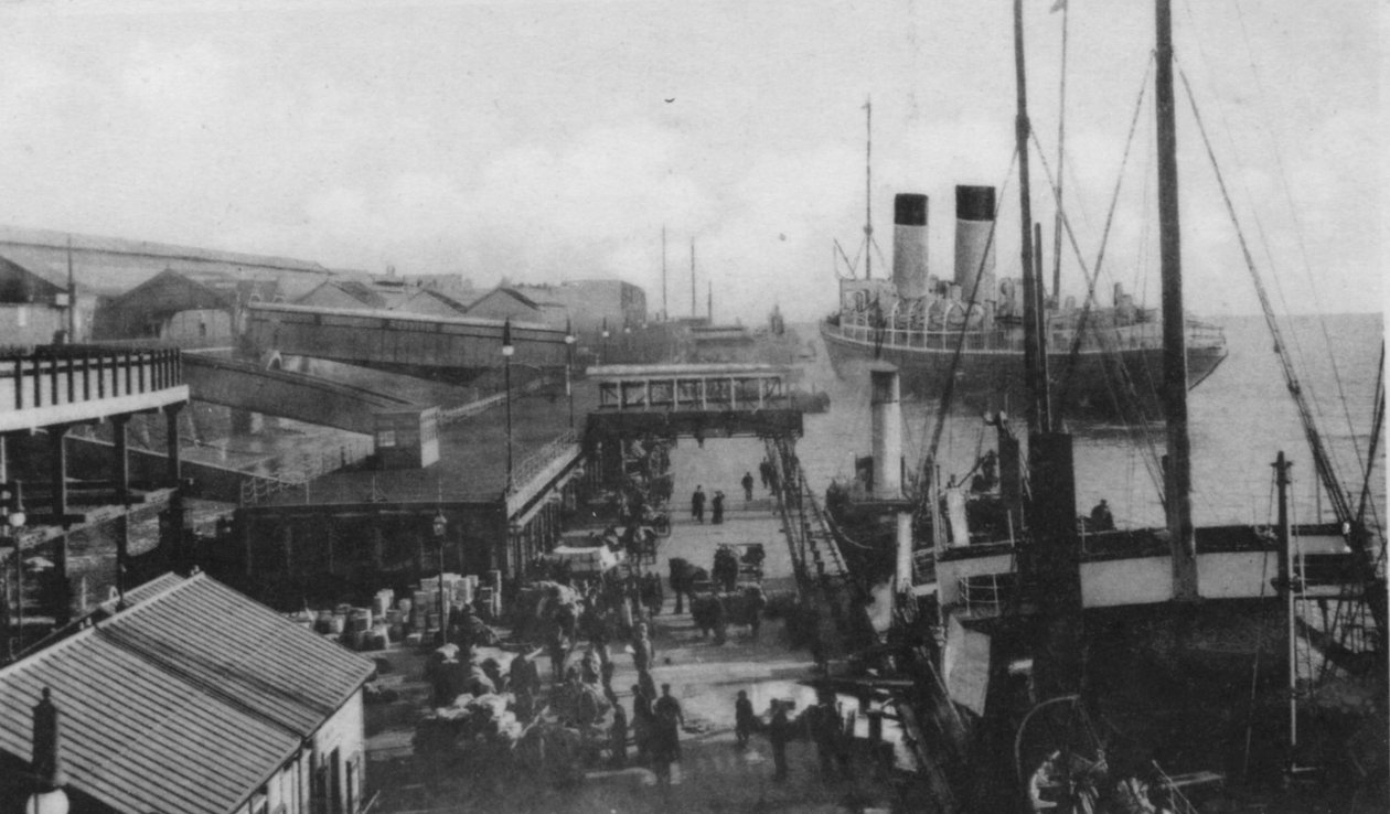 Laskulava, Liverpool Docks tekijältä Unbekannt