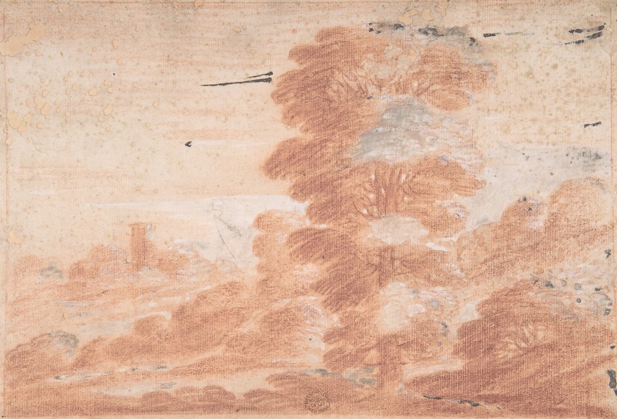 Maisema, 1600-luku. tekijältä Unbekannt