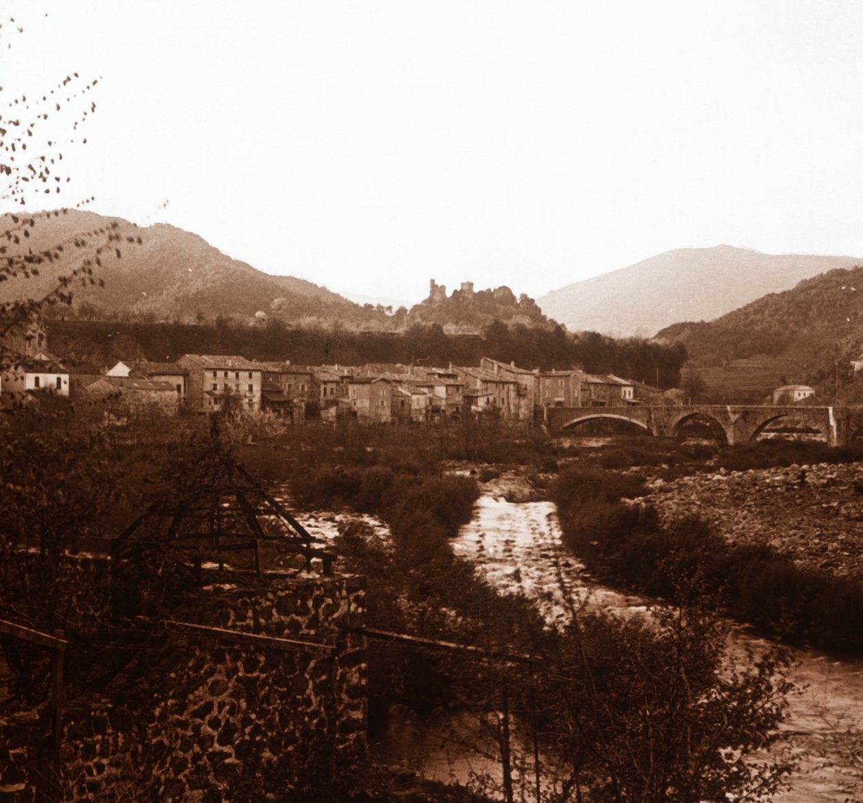 Maisema, Alsace, c1914-c1918 tekijältä Unbekannt