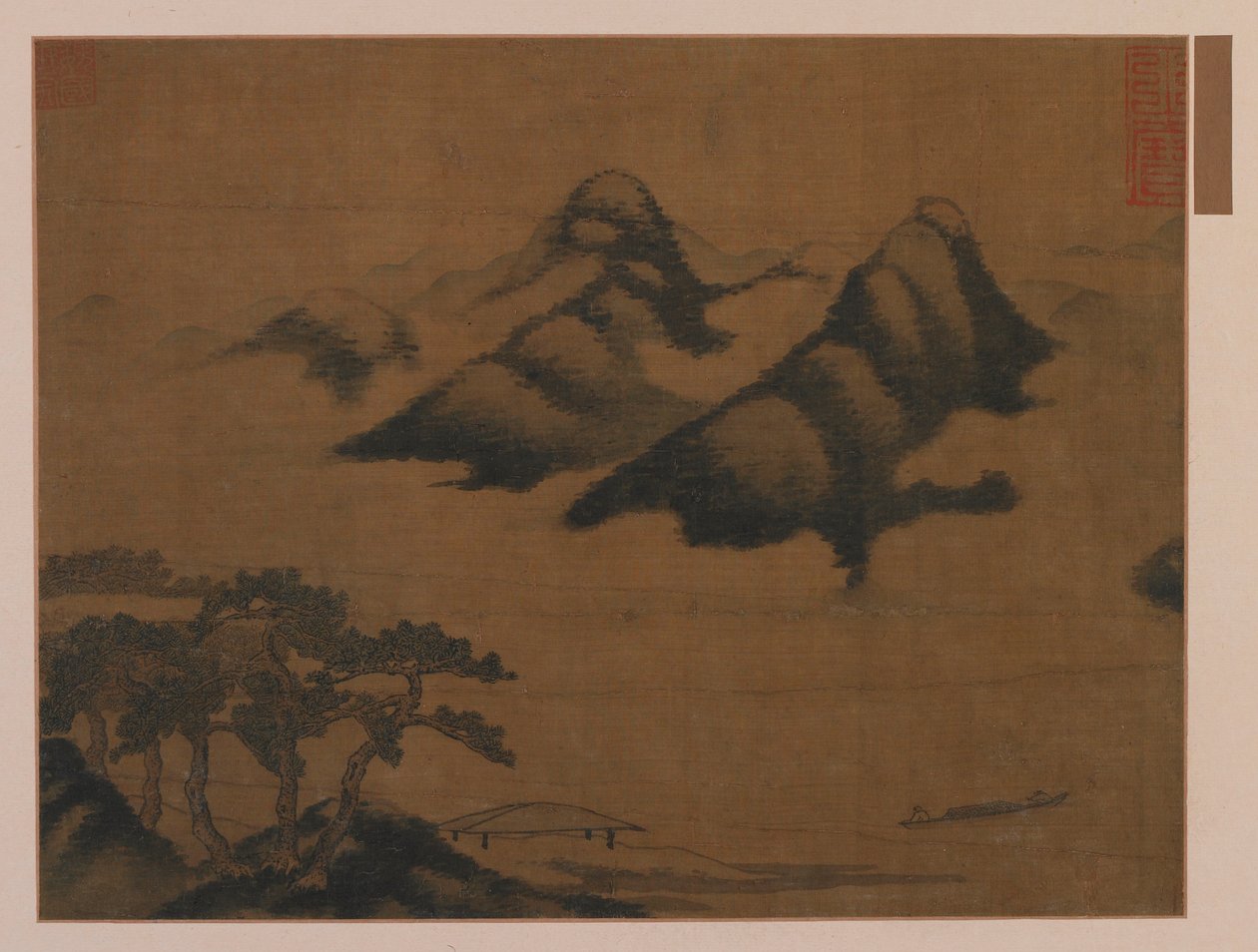 Maisema, Ming-dynastia, 1319-1644. tekijältä Unbekannt