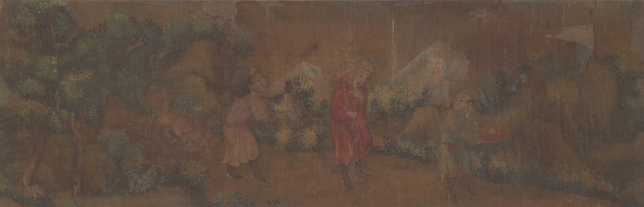 Pintura de paisatge d