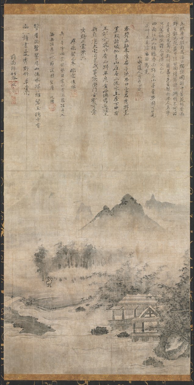 Maisema, c. 1414. tekijältä Unbekannt
