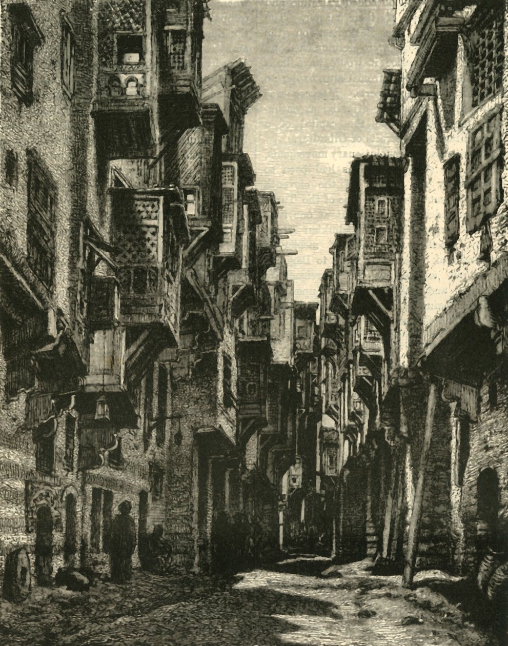 Lane Copt Quarterissa, Kairossa, 1890. tekijältä Unbekannt
