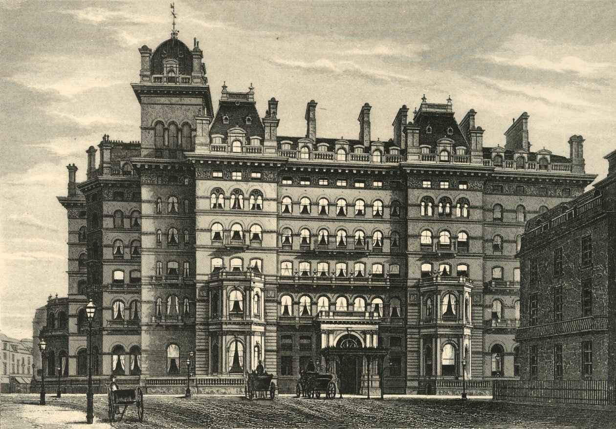 Langham Hotel, 1876. tekijältä Unbekannt