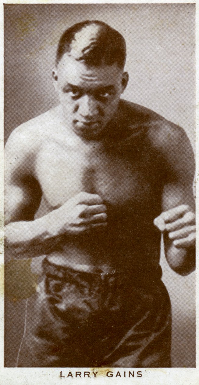 Larry Gains, kanadalainen nyrkkeilijä, 1938 tekijältä Unbekannt