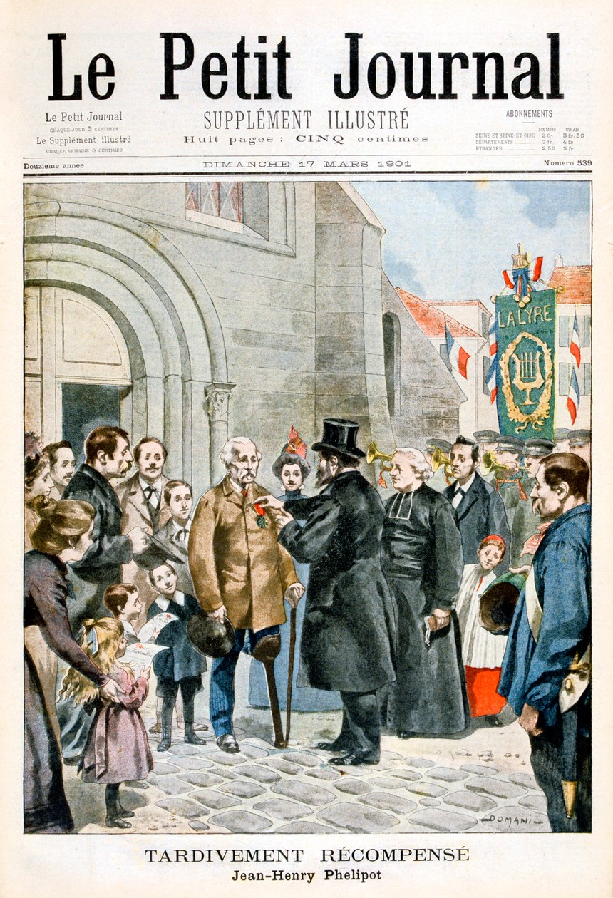 Myöhäinen palkinto Jean-Henry Phelipotille, 1901 tekijältä Unbekannt