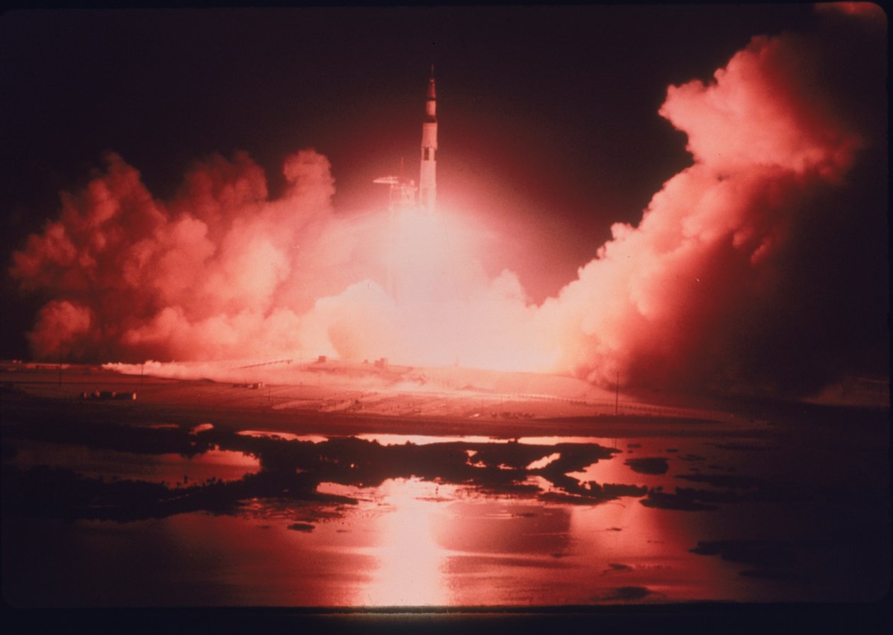 Apollo 17 -operaation käynnistäminen, 1972 tekijältä Unbekannt
