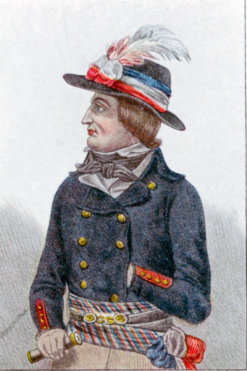 Lazare Nicolas Marguerite Carnot, ranskalainen vallankumouksellinen tekijältä Unbekannt