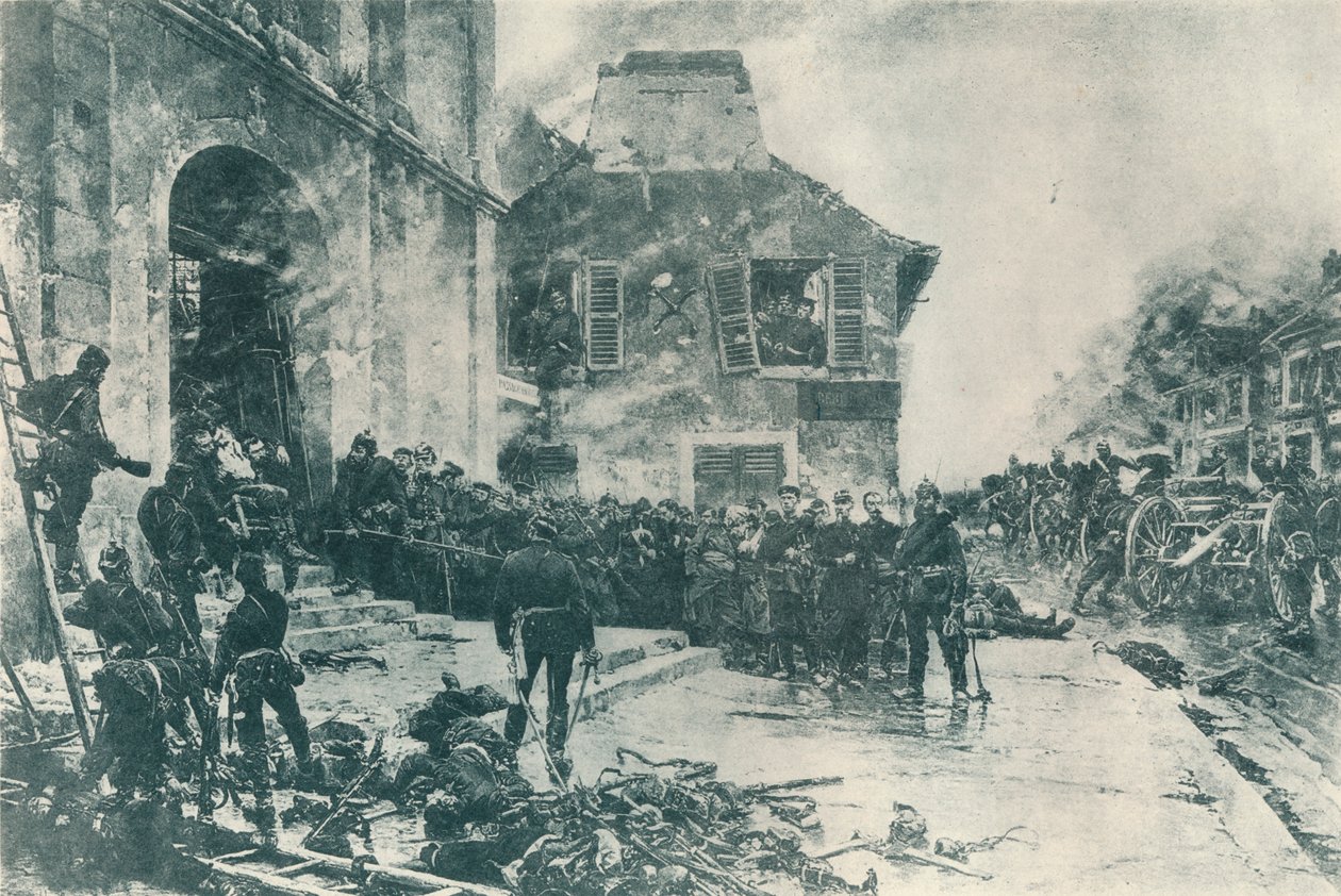 Le Bourget, 1870, 1884 tekijältä Unbekannt