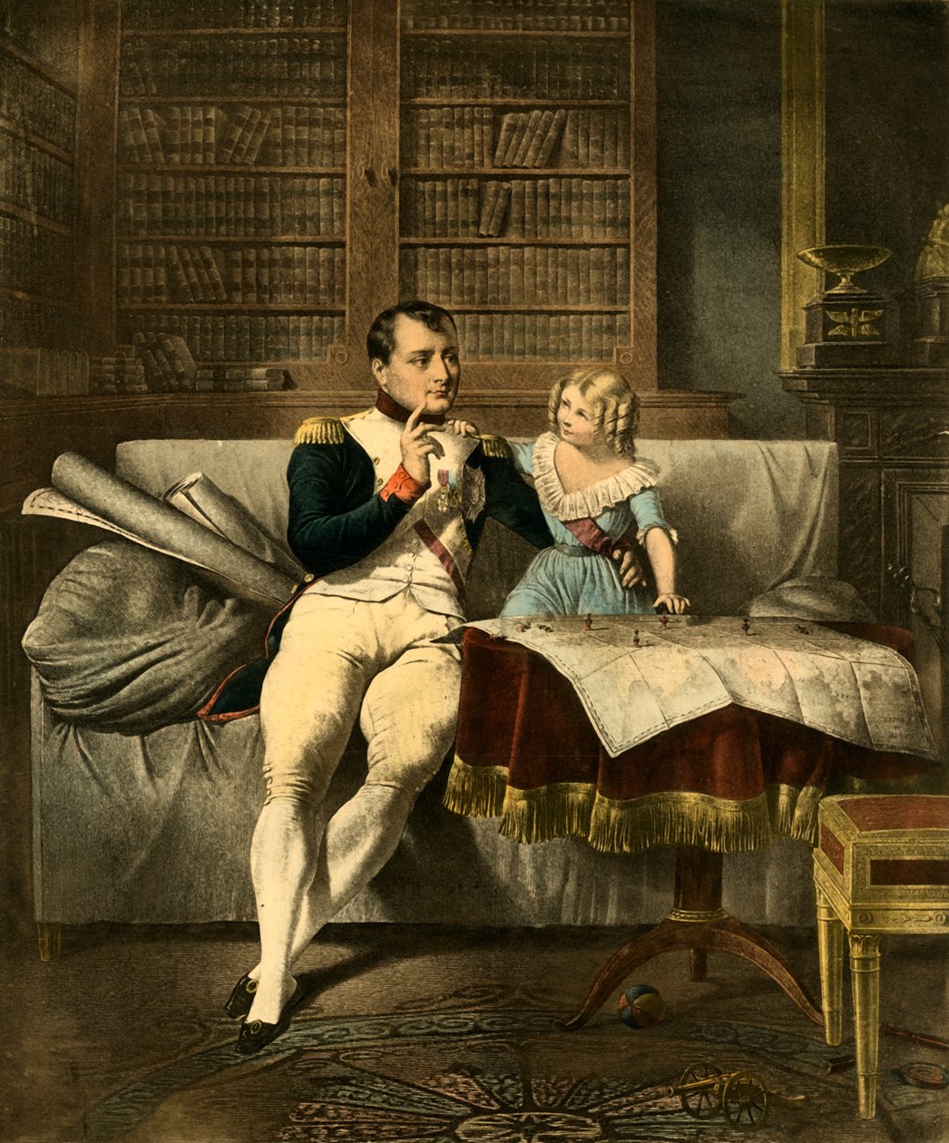 Le Cabinet de Napoleon, 1800-luku, 1921. tekijältä Unbekannt