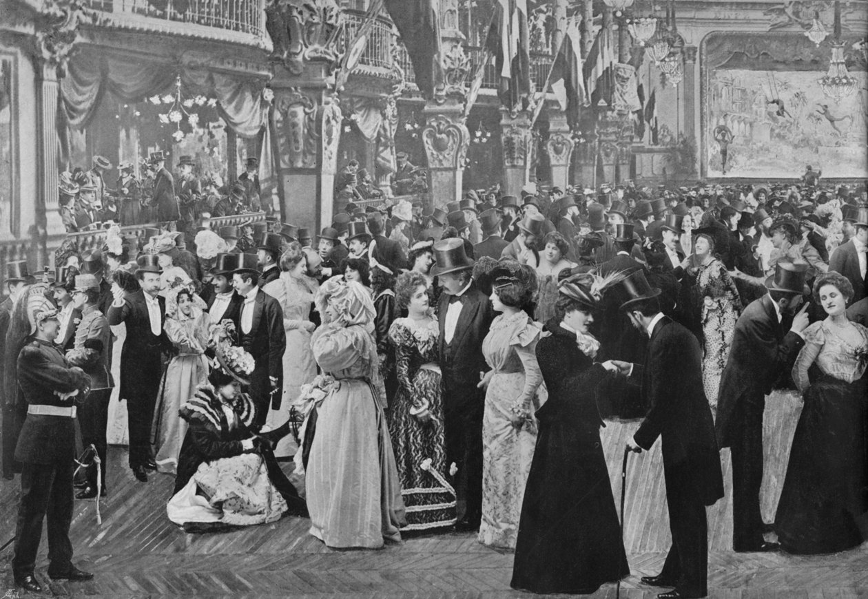 Pariisin kasino, 1900 tekijältä Unbekannt