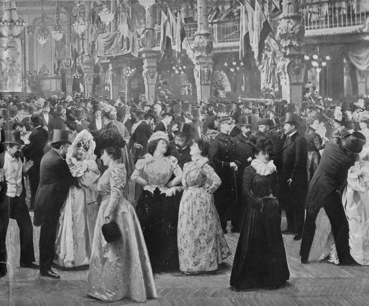 Pariisin kasino, 1900 tekijältä Unbekannt