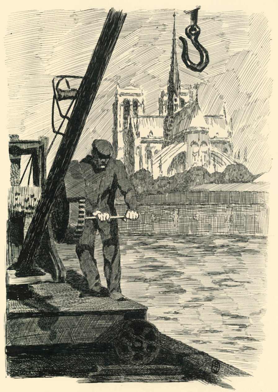 Notre-Damen sängyn reuna, Le Matin, 1903. tekijältä Unbekannt
