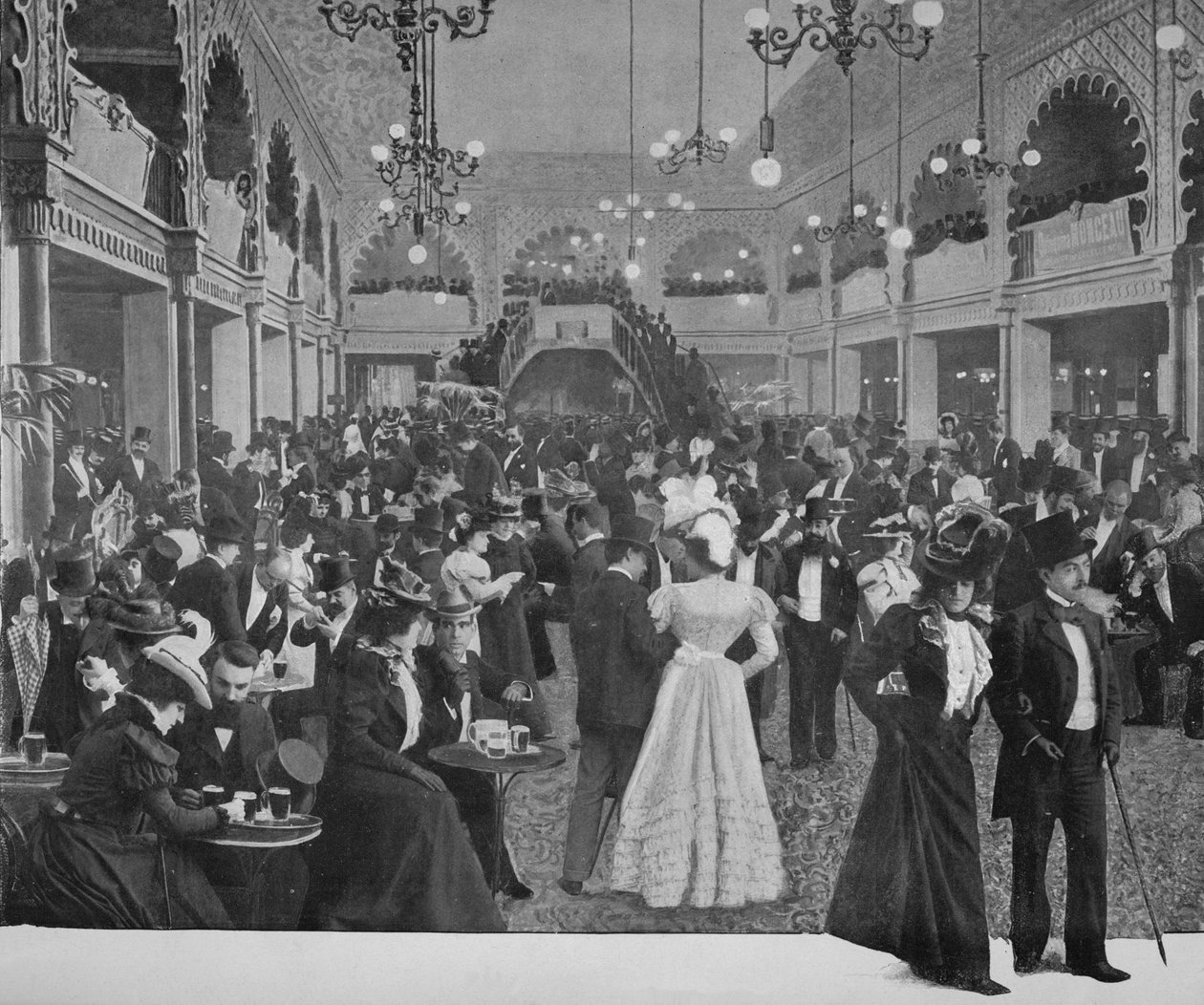 Folies-Bergeren sali, 1900 tekijältä Unbekannt