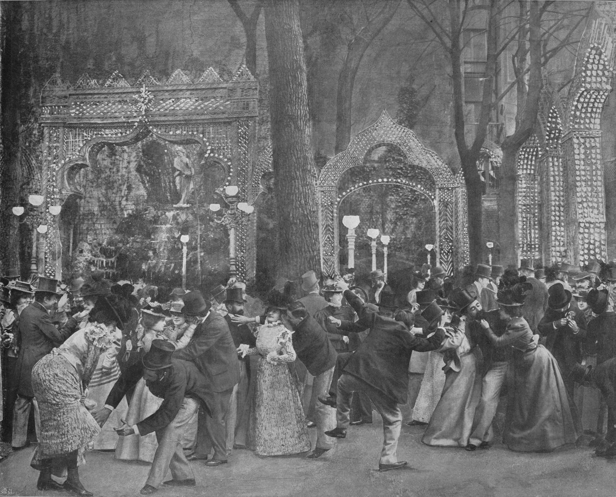 Bal Bullier Garden, 1900 tekijältä Unbekannt