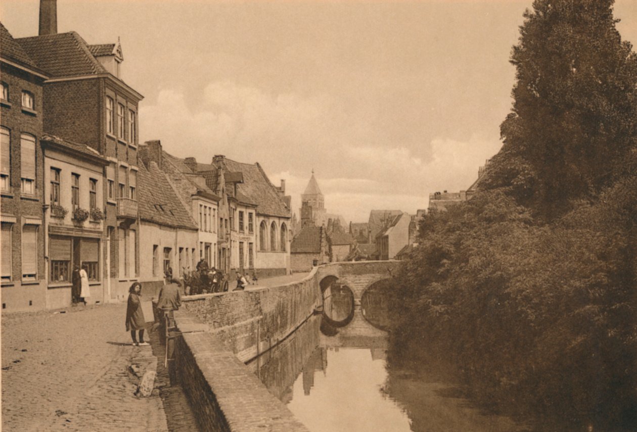 Quai des Menetriers, vuodelta 1928 tekijältä Unbekannt