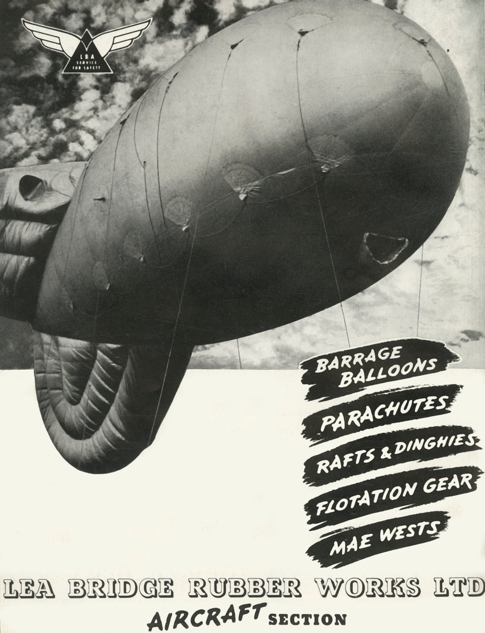 Lea Bridge Rubber Works Ltd - Lentokoneosasto, 1941. tekijältä Unbekannt