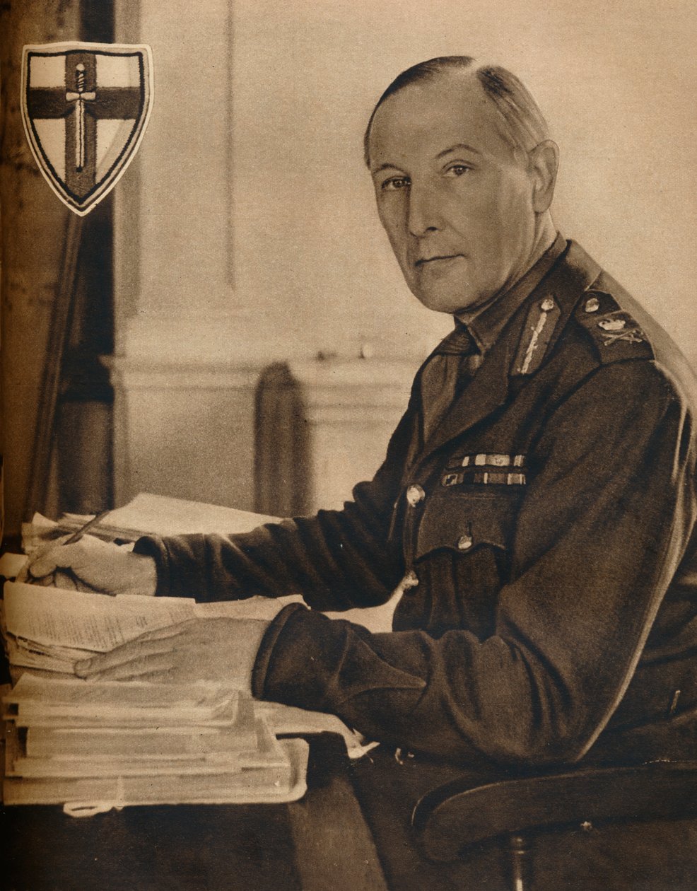 Britannian ristiretkeläisten johtaja, 1942 tekijältä Unbekannt