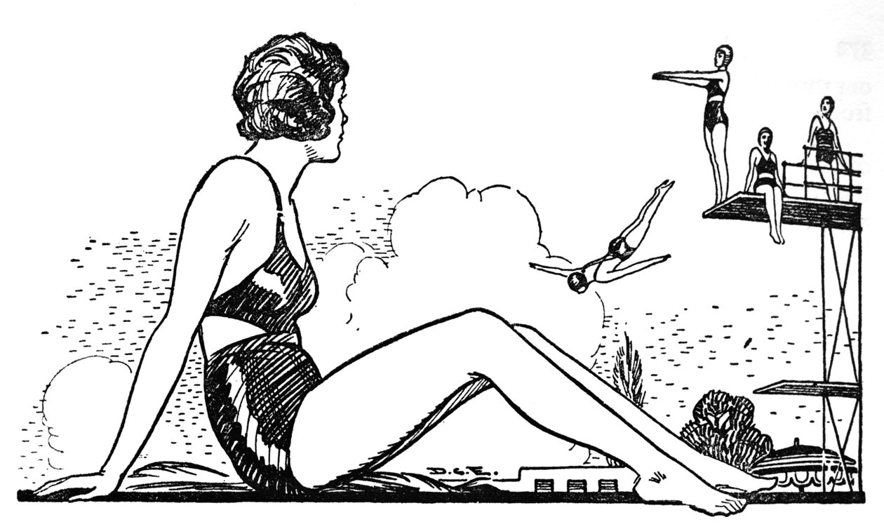Opi uimaan, 1937 tekijältä Unbekannt