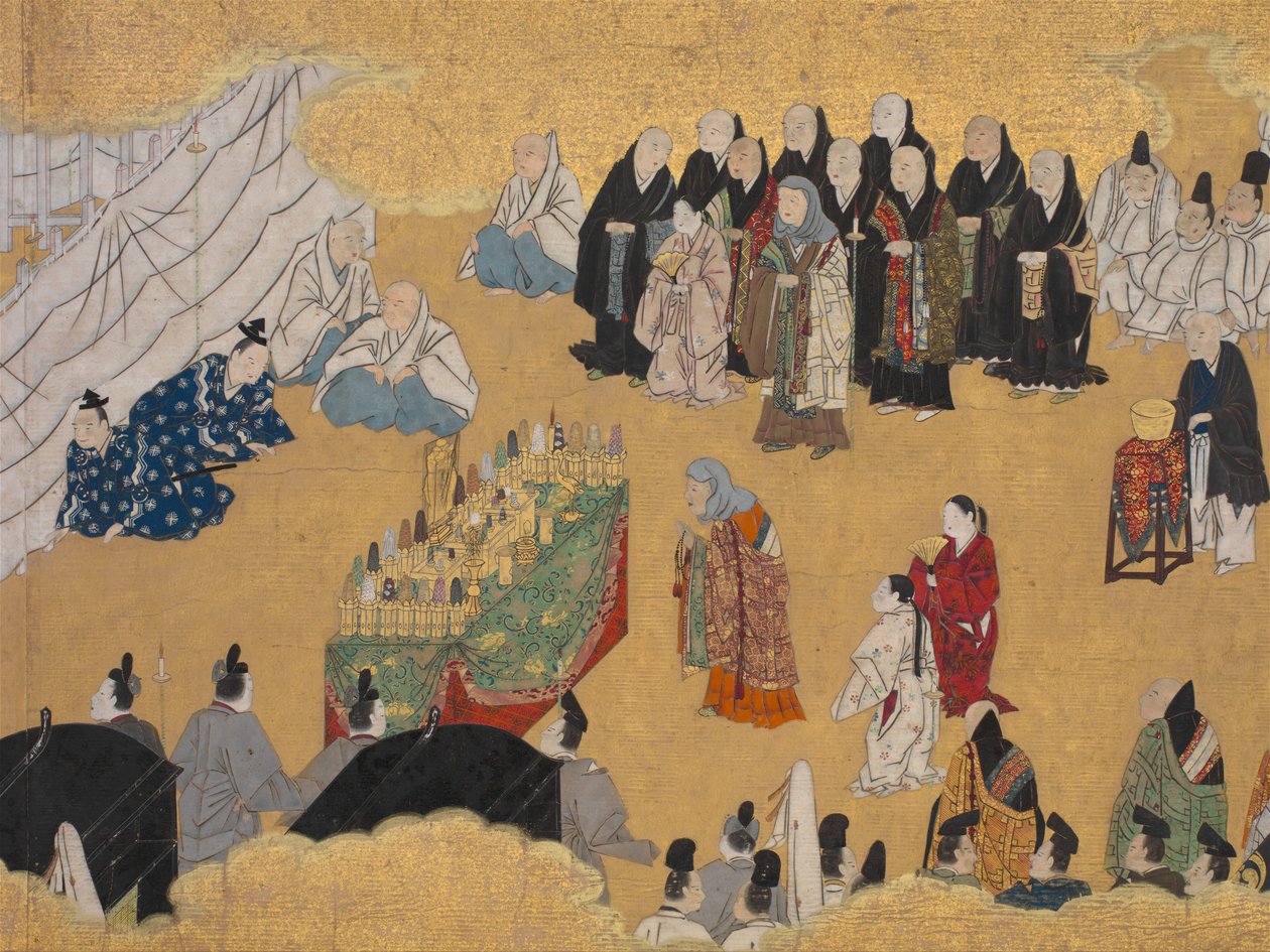 Wild Ginger Aoin lehdet Phantom Genji Scrollsista..., 1600-luvun puoliväli. tekijältä Unbekannt