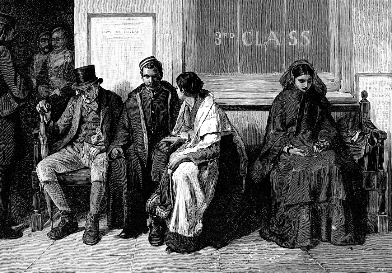 Lähtö kotoa, 1882 tekijältä Unbekannt