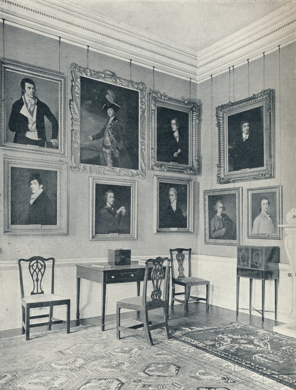 Muotokuvien jättäminen salongiin, 1926 tekijältä Unbekannt