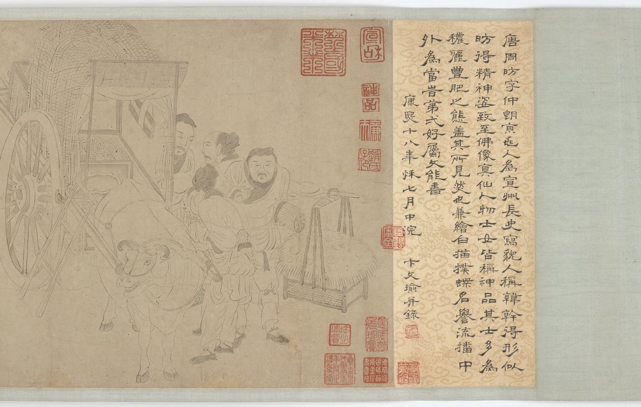 Leaving the Calf Behind, Ming-dynastia, 1500-luku. tekijältä Unbekannt