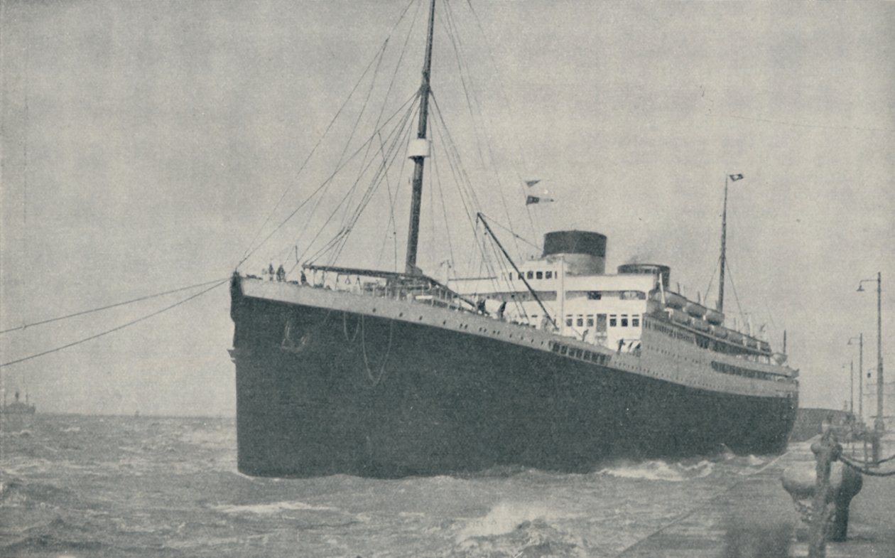 Poistuminen Liverpoolin laskeutumispaikalta, 1936 tekijältä Unbekannt