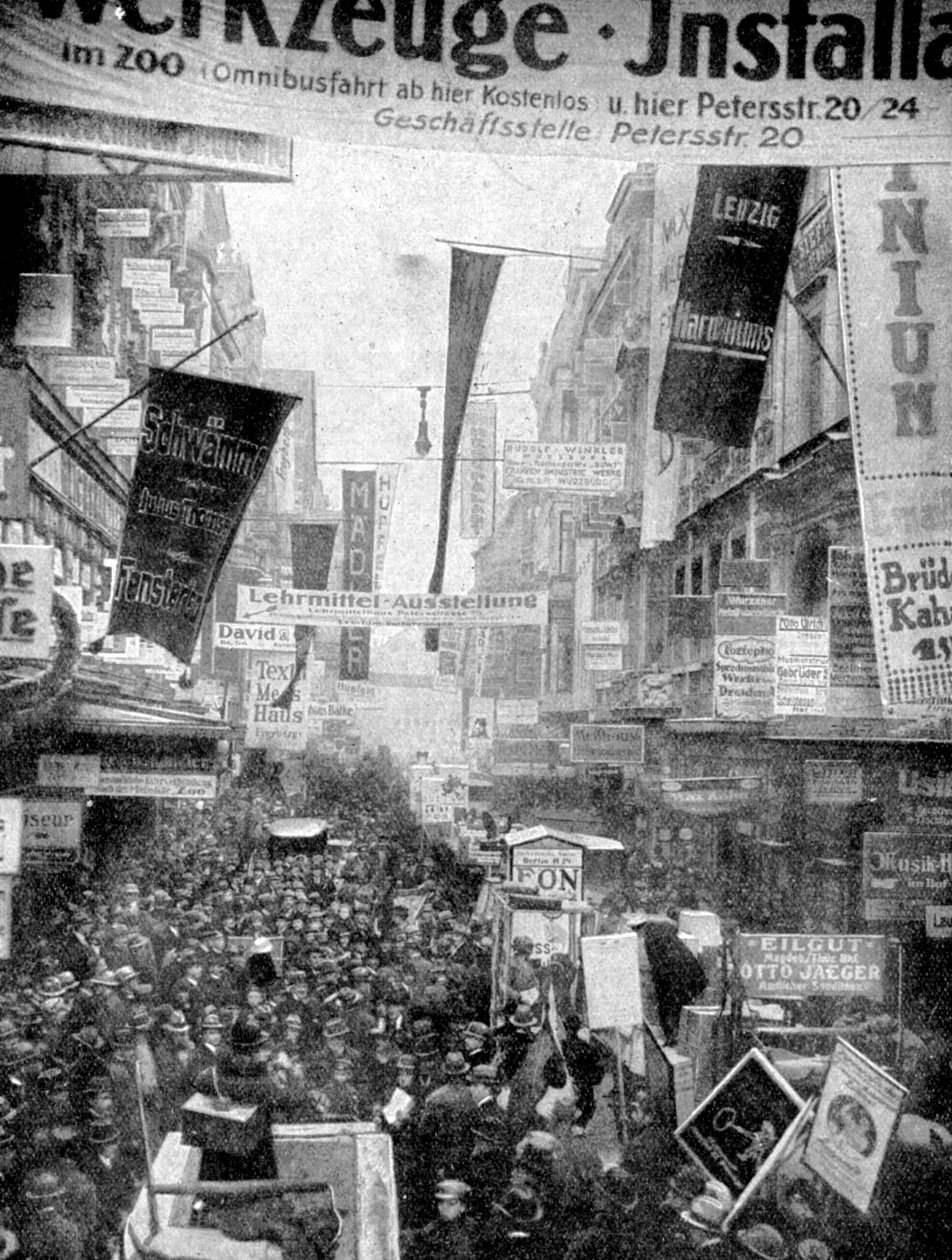 Leipzigin suuri mainosparaati, Leipzig, Saksa, 1922 tekijältä Unbekannt