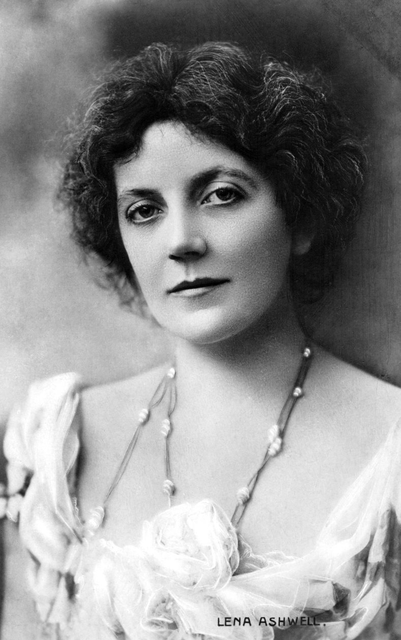 Lena Ashwell 1862-1957, brittiläinen näyttelijä, 1900-luvun alku tekijältä Unbekannt