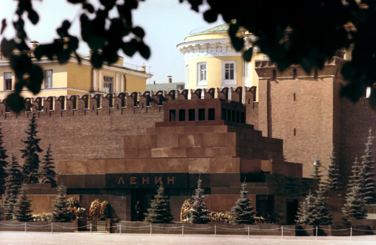 Leninin mausoleumi, Punainen tori, Moskova, 1980 tekijältä Unbekannt