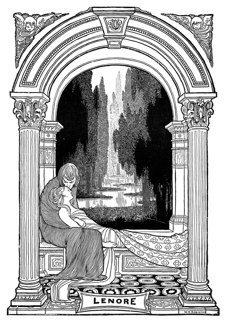 Lenore, 1901 tekijältä Unbekannt
