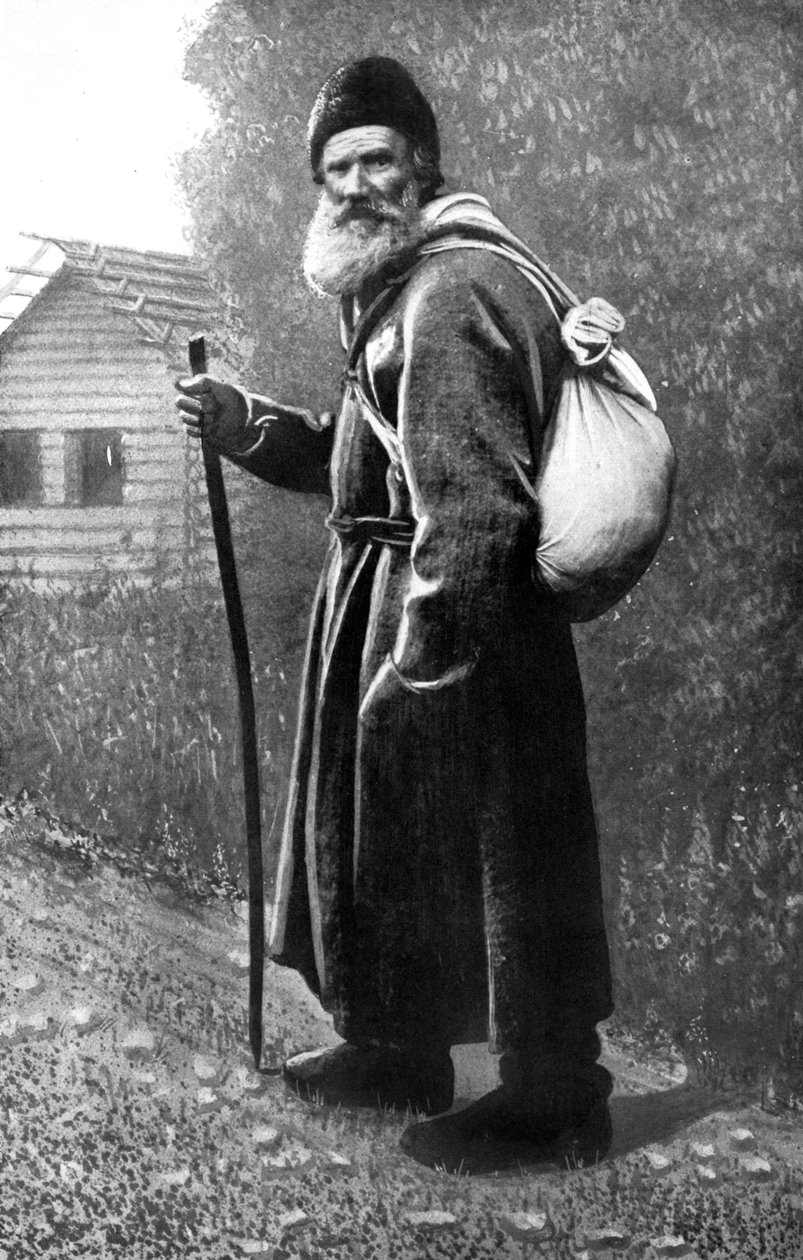 Leo Tolstoi 1828-1910, venäläinen kirjailija ja filosofi, 1926 tekijältä Unbekannt