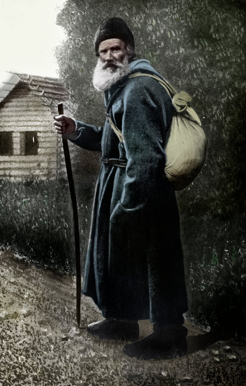 Leo Tolstoi 1828-1910, venäläinen kirjailija ja filosofi, 1926 tekijältä Unbekannt