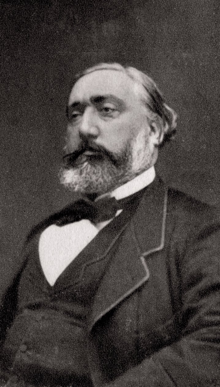 Leon Gambetta, ranskalainen valtiomies, 1881 tekijältä Unbekannt
