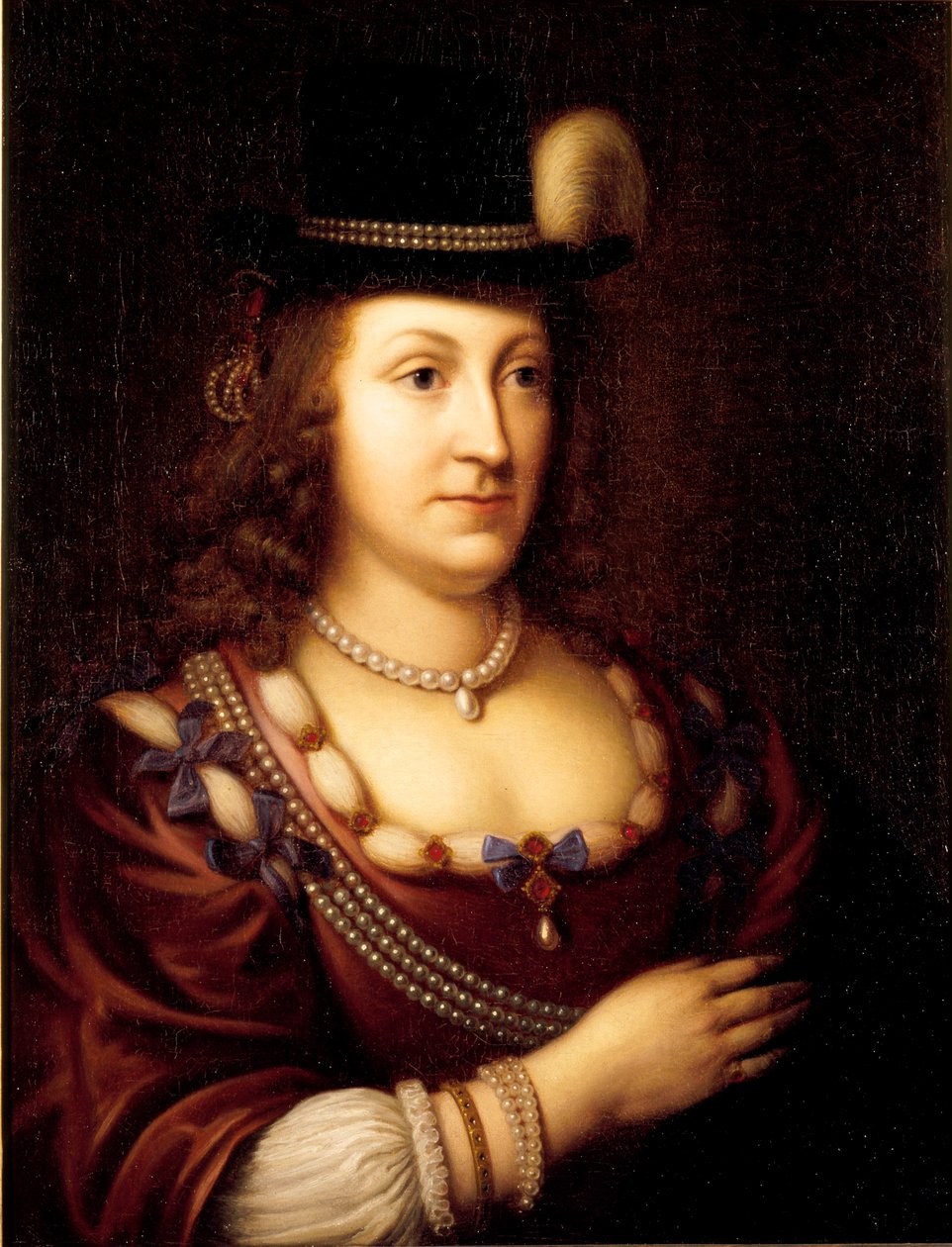 Leonora Christina, kreivitär Ulfeldt 1621-1698, 1650. tekijältä Unbekannt