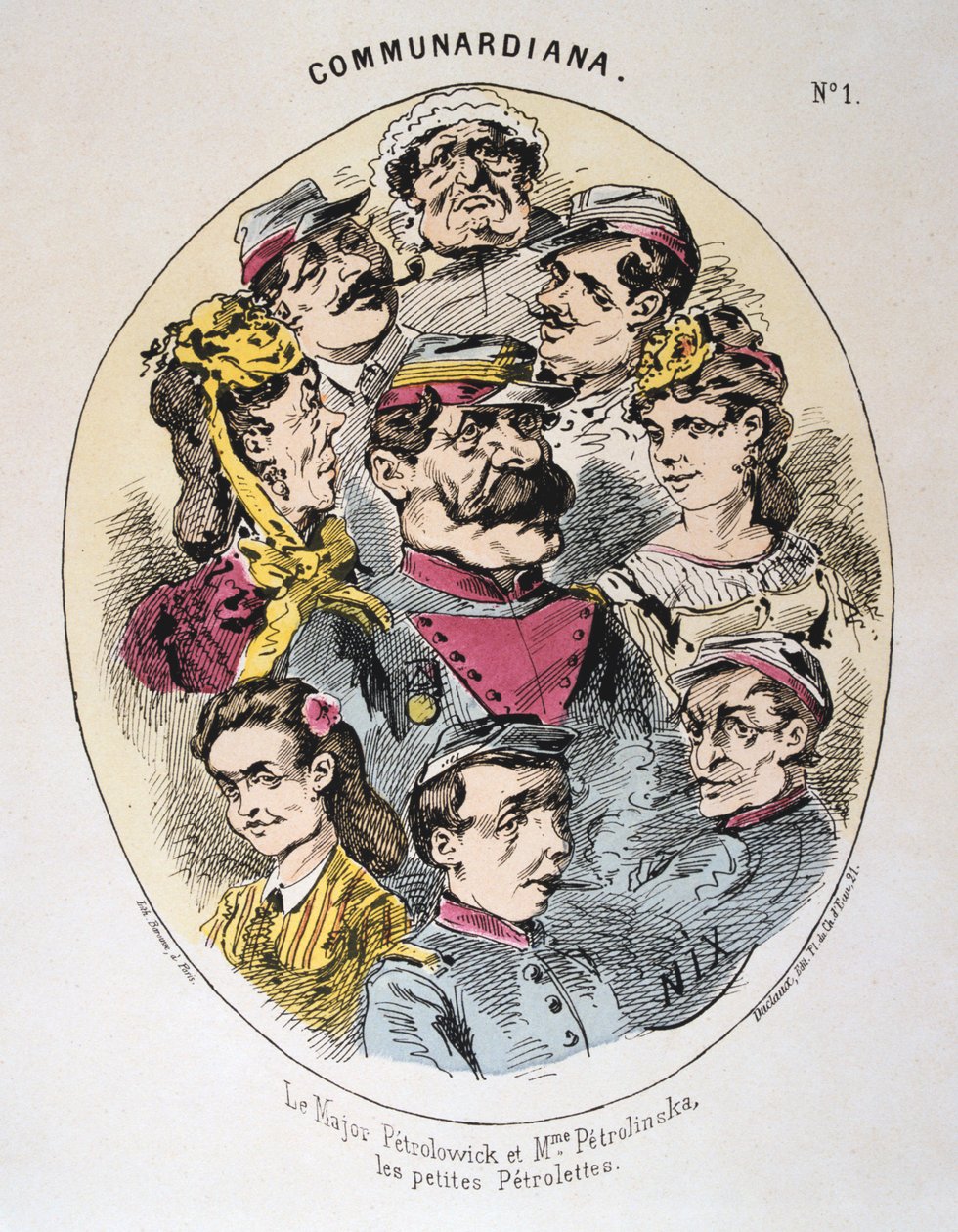 Kommuunin kauniit päivät, 1871 tekijältä Unbekannt
