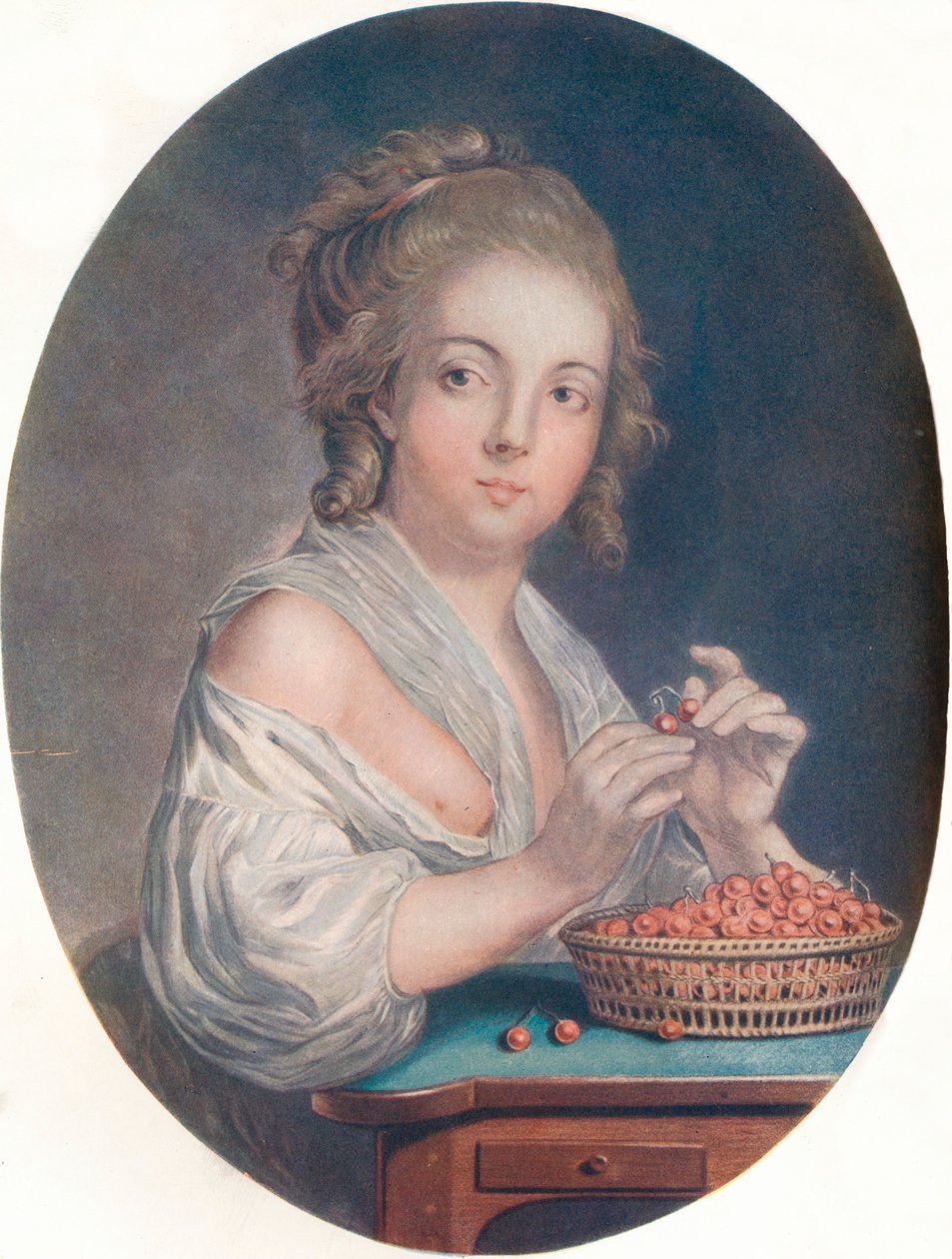 Kirsikat, 1700-luku tekijältä Unbekannt