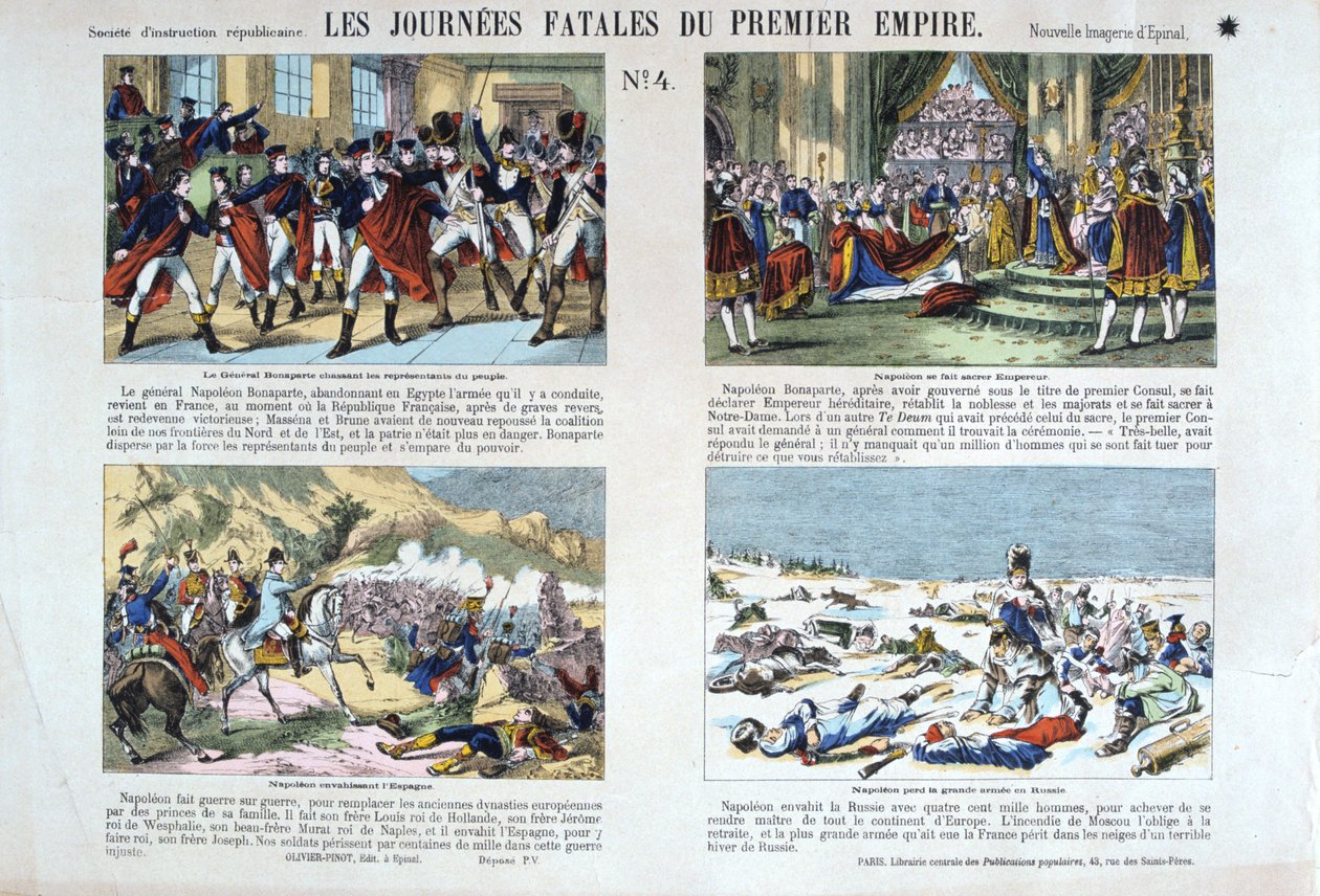 Ensimmäisen imperiumin kohtalokkaat päivät, vuoden 1789 vallankumous, Ranska tekijältä Unbekannt